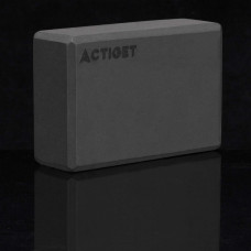 Блок для йоги Actiget EVA 23 x 15 x 7.5 см ACT0058 Black, код: ACT0058