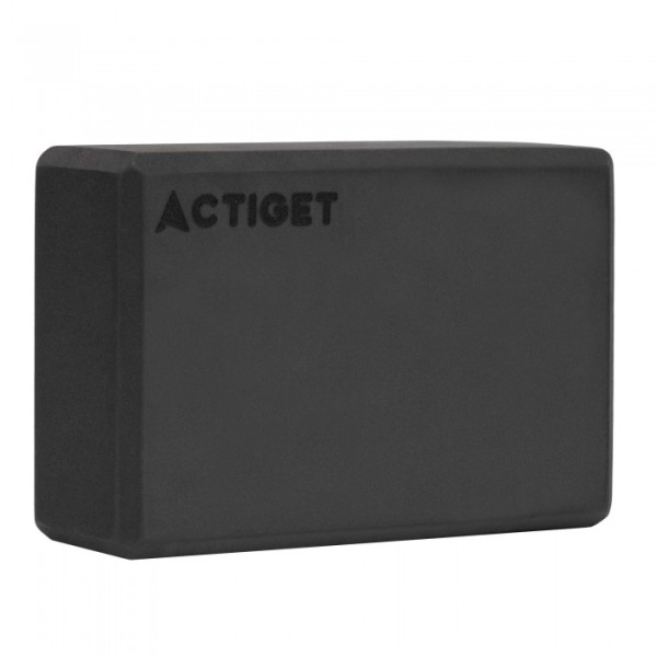 Блок для йоги Actiget EVA 23 x 15 x 7.5 см ACT0058 Black, код: ACT0058