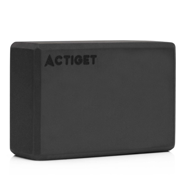 Блок для йоги Actiget EVA 23 x 15 x 7.5 см ACT0058 Black, код: ACT0058