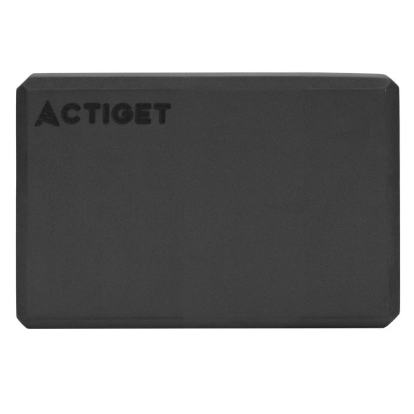 Блок для йоги Actiget EVA 23 x 15 x 7.5 см ACT0058 Black, код: ACT0058