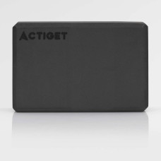 Блок для йоги Actiget EVA 23 x 15 x 7.5 см ACT0058 Black, код: ACT0058
