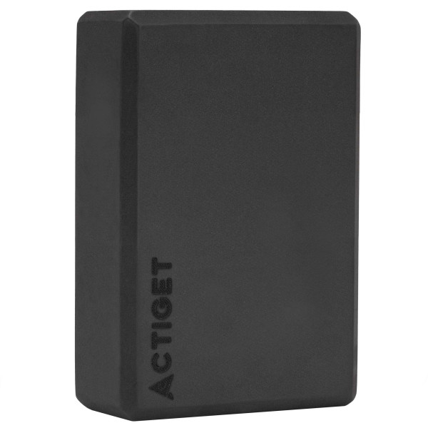 Блок для йоги Actiget EVA 23 x 15 x 7.5 см ACT0058 Black, код: ACT0058