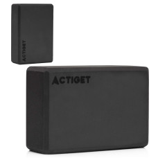 Блок для йоги Actiget EVA 23 x 15 x 7.5 см ACT0058 Black, код: ACT0058