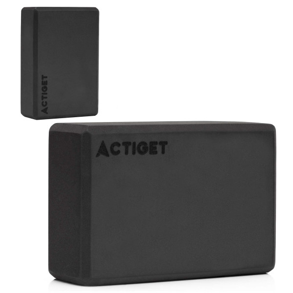 Блок для йоги Actiget EVA 23 x 15 x 7.5 см ACT0058 Black, код: ACT0058