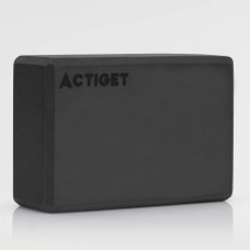 Блок для йоги Actiget EVA 23 x 15 x 7.5 см ACT0058 Black, код: ACT0058