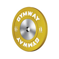 Диск бамперна змагальний GymWay 15 кг, код: WPR-15K