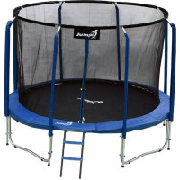 Батут Jumpi Maxy Comfort з внутрішньою сіткою 312 см, синій, код: M-7128447-IN