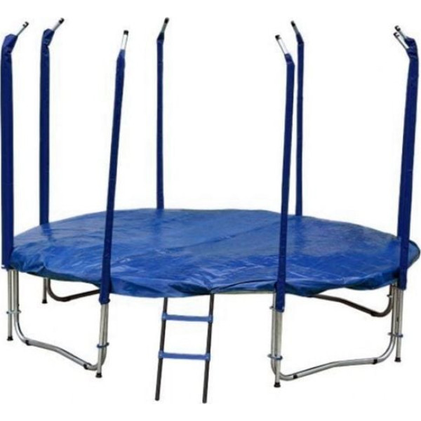 Батут Jumpi Maxy Comfort з внутрішньою сіткою 312 см, синій, код: M-7128447-IN