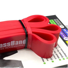 Еспандер-петля (гумка для фітнесу і кроссфіту) PowerPlay Power Band (14-39 кг), червоний, код: PP_4115_Red_(14-39 kg)