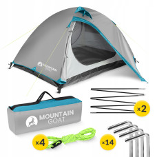 Намет туристичний Mountain Goat Prime Duo 2-місний Grey, код: P-5905973406550