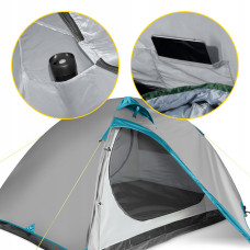 Намет туристичний Mountain Goat Prime Duo 2-місний Grey, код: P-5905973406550