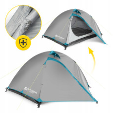 Намет туристичний Mountain Goat Prime Duo 2-місний Grey, код: P-5905973406550