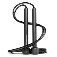Скакалка PowerPlay 4201 Basic Jump Rope 2,8 м, чорний, код: PP_4201_Black