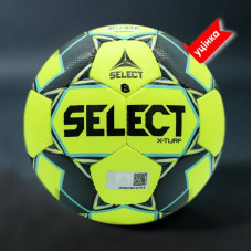М"яч футбольний B-GR Select FB X-Turf №5, жовтий-сірий, код: 2000000098050