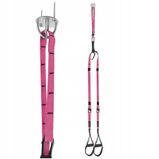 Петлі для функціонального тренінгу 4FIZJO TRX Black/Pink, код: P-5907739314109