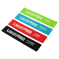Набір резинок для вправ стрічки опору Loop Bands LiveUp 4шт, код: LP8412