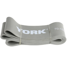 Резинка для фітнесу York 35-75кг - 2080x85x4,5 мм, сірий, код: 0014961805079