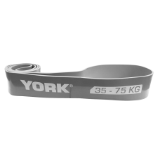 Резинка для фітнесу York 35-75кг - 2080x85x4,5 мм, сірий, код: 0014961805079