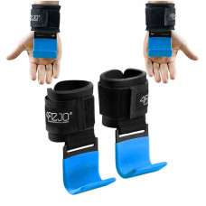 Гачки для перекладини та тяги 4FIZJO Hooks Black/Blue, код: P-5907739314772