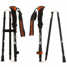 Трекінгові палиці Mountain Pro+ 43-130 см, чорний-помаранчевий, код: P-5907739318251
