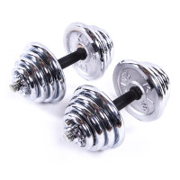 Гантелі хромовані BioGym 2х20 кг, код: 80003-40-WS