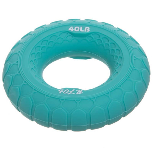 Еспандер кистьовий Кільце Jello 40LB бірюзовий, код: FI-3811_T-S52