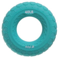 Еспандер кистьовий Кільце Jello 40LB бірюзовий, код: FI-3811_T-S52