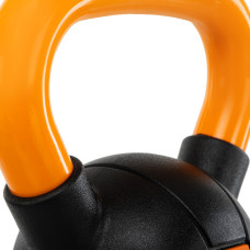 Гиря тренувальна цільна гумова LiveUp Urethane Competition Kettlebell 6кг, -помаранчевий, код: UAZE5336-6