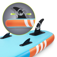 Надувна SUP дошка Tsunami 320 см з веслом Lagoon T02, блакитний, код: P-5907739314215