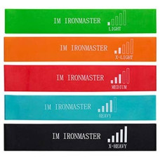 Стрічка опору IronMaster, комплект із 5 стрічок, 600х50х0,45-1,35 мм, код: IR5415-7-WS