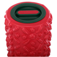 Ролер масажний циліндр (ролик мфр) Bloom Foam Roller 450х120 мм, червоний, код: LB7022_R