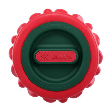 Ролер масажний циліндр (ролик мфр) Bloom Foam Roller 450х120 мм, червоний, код: LB7022_R