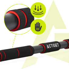 Турнік розсувний Actiget 82-130 см Black/Red, код: ACT0166