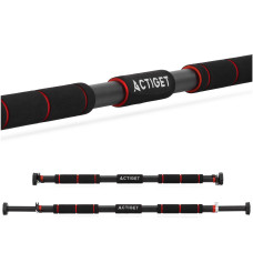 Турнік розсувний Actiget 82-130 см Black/Red, код: ACT0166