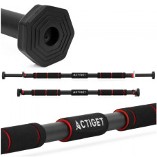 Турнік розсувний Actiget 82-130 см Black/Red, код: ACT0166