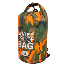 Водонепроникний гермомішок Tactical Waterproof 15 л, салатовий, код: TY-6878-15_LG