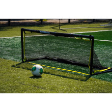 Ворота футбольні Bazooka Goal 3в1 2000х750 мм, чорний-жовтий, код: 3266-IN