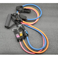 Набір трубчастих еспандерів PowerPlay Expander Tube Set (до 18,2 кг), 3шт, код: PP-4101_3set