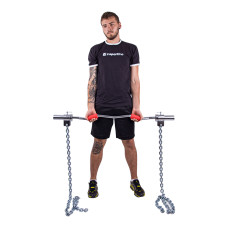 Тренувальні ланцюги зі штангою inSPORTline Chainbos 2x15 кг, код: 17340-SADA2-IN