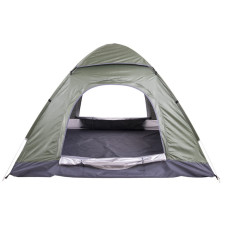 Намет універсальний тримісний саморозкладний Camping 2000х2000х1400 мм, зелений, код: SY-A-35-S52