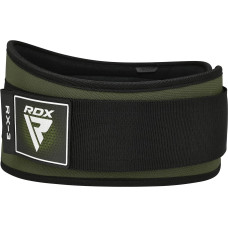 Пояс для важкої атлетики RDX RX3 EVA Curve неопреновий Army Green M, код: WBE-RX3AG-M