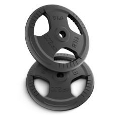 Диск металевий 4Fizjo 26 мм, 2x5 кг, чорний, код: P-5905973401340