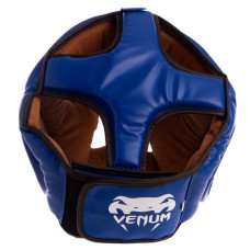 Шолом для єдиноборств Venum з прозорою маскою XL, синій, код: VL-8348_XLBL
