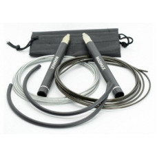 Скакалка швидкісна на підшипниках алюмінієва MadMax Speed Jump Rope Black, код: MFA-286-BLK-U