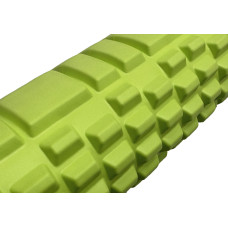 Масажний ролик EasyFit Grid Roller v.2.1, 450х145 мм, салатовий, код: EF-2027-GN-EF
