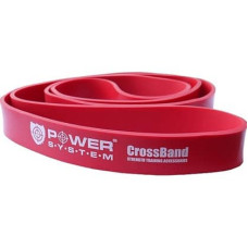 Еспандер-петля (гумка для фітнесу і кроссфіту) Power System CrossFit Level 3 (опір 15-40 кг), червоний, код: PS-4053_Red