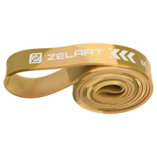 Гума петля для підтягування та тренувань стрічка силова Zelart Power Bands M (19-39 кг), хакі-камуфляж, код: FI-7695-3