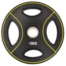 Олімпійський диск уретановий Fitnessport 15 кг, код: 131610-AX
