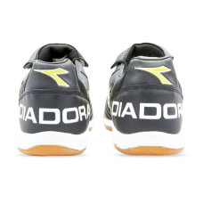 Взуття для футзалу чоловіча Diadora розмір 45 (30см), чорний-жовтий, код: OB-9609-BKY_45