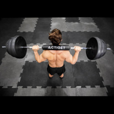 Накладка (бампер) на гриф Actiget Barbell Pad Black, код: ACT0057